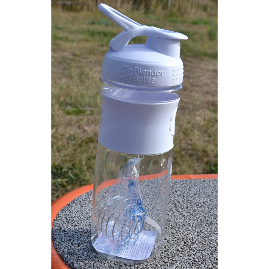 Шейкер спортивний (пляшка) BlenderBottle SportMixer Flip 28oz/820ml White