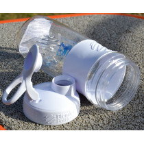 Шейкер спортивний (пляшка) BlenderBottle SportMixer Flip 28oz/820ml White Шейкер спортивний (пляшка) BlenderBottle SportMixer Flip 28oz/820ml White