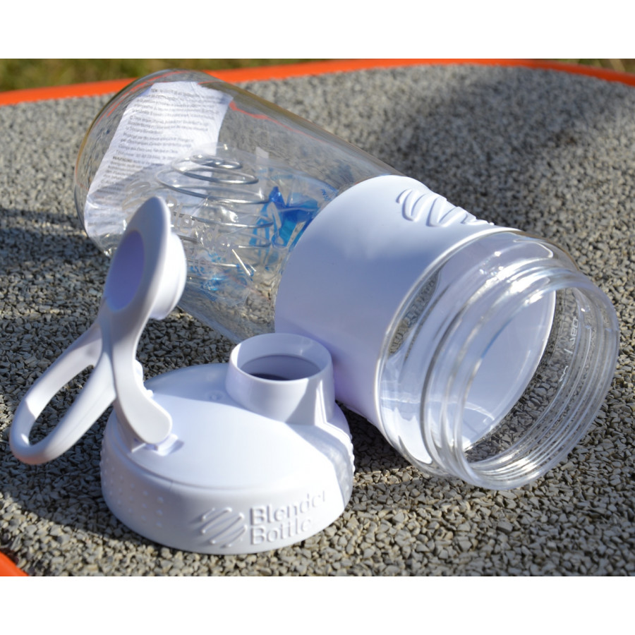 Шейкер спортивний (пляшка) BlenderBottle SportMixer Flip 28oz/820ml White