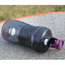 Шейкер спортивний (пляшка) BlenderBottle SportMixer Flip 20oz/590ml Black/Plum Шейкер спортивний (пляшка) BlenderBottle SportMixer Flip 20oz/590ml Black/Plum
