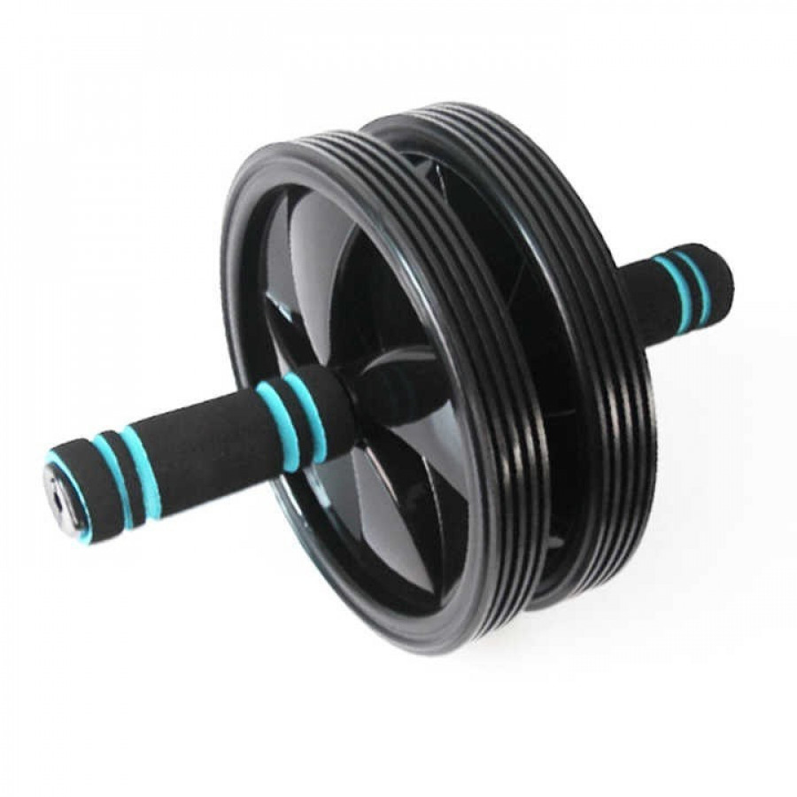 Колесо для пресса U-Powex Ab с ковриком (диаметр 18,5 см.) Черное