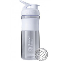 Шейкер спортивний (пляшка) BlenderBottle SportMixer Flip 28oz/820ml White Шейкер спортивний (пляшка) BlenderBottle SportMixer Flip 28oz/820ml White