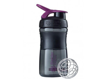 Шейкер спортивний (пляшка) BlenderBottle SportMixer Flip 20oz/590ml Black/Plum