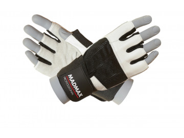 Рукавички для фітнесу MadMax MFG-269 Professional White L