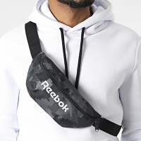 Черная поясная сумка-кроссбоди Reebok для телефона и документов