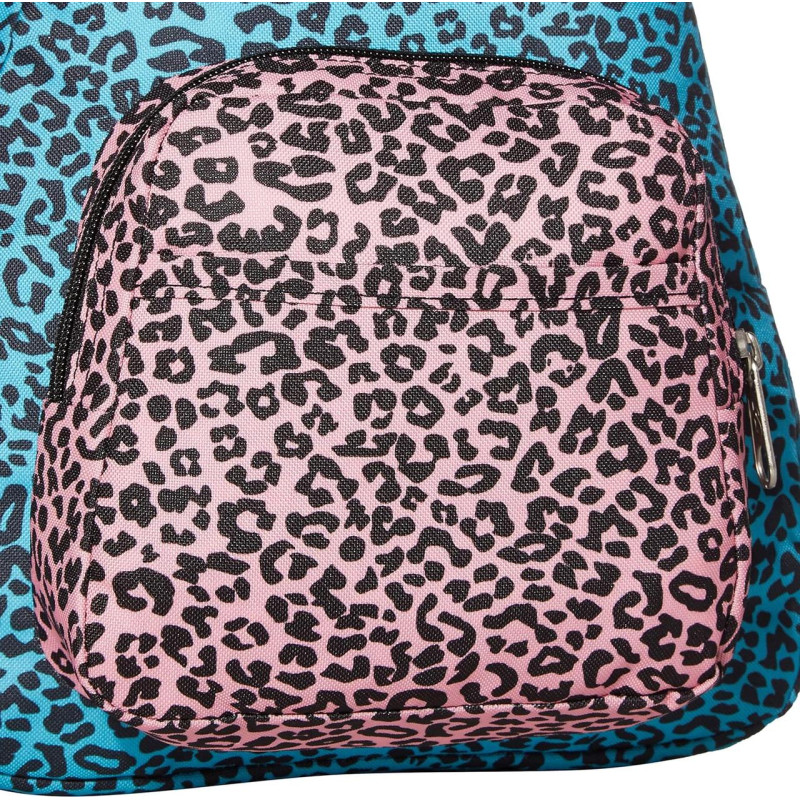 Молодіжний рюкзак 10L Jansport Half Pint бірюзовий з рожевим