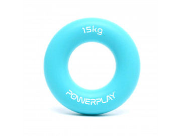 Еспандер кистьовий силіконовий PowerPlay PP-4324 Hand Grip Ring Light 15 кг. Блакитний
