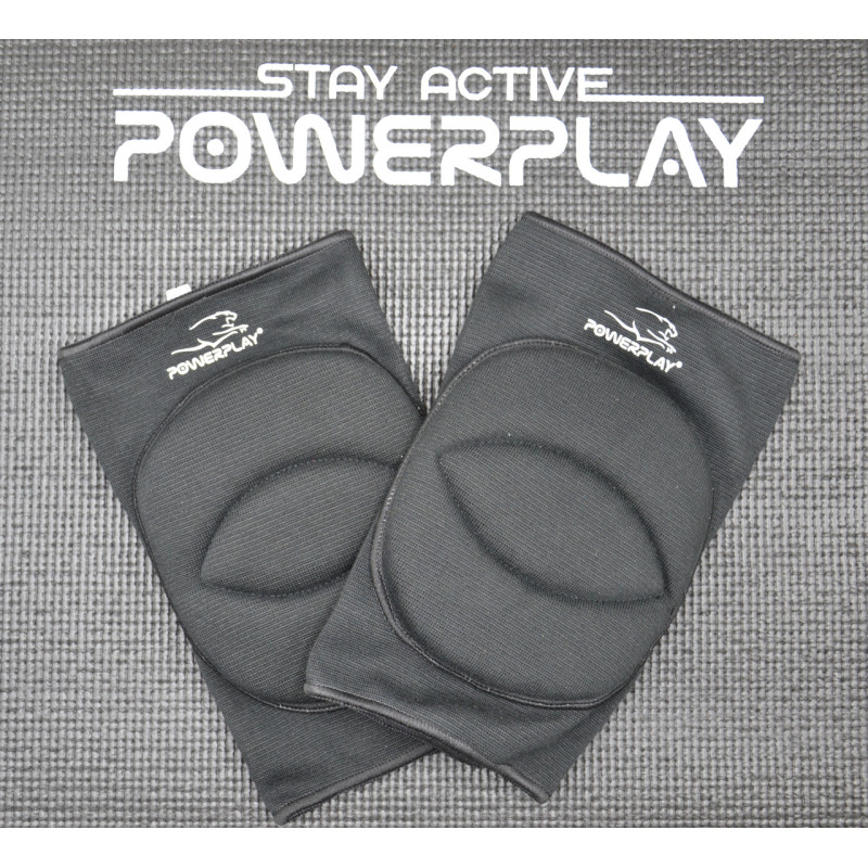 Наколінники PowerPlay PP-8000 Elastic Knee Support (пара) чорні L