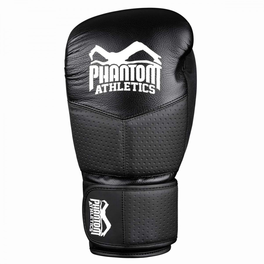 Боксерські рукавиці Phantom RIOT Pro Black 14 унцій (бинти в подарунок)