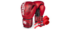 Боксерські рукавиці Phantom Muay Thai Red 10 унцій (бинти в подарунок)