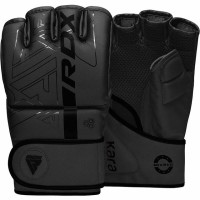 Рукавиці для ММА RDX F6 KARA Matte Black XL