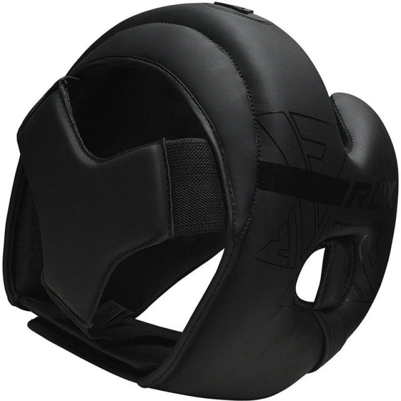 Боксерський шолом RDX F6 KARA Matte Black M