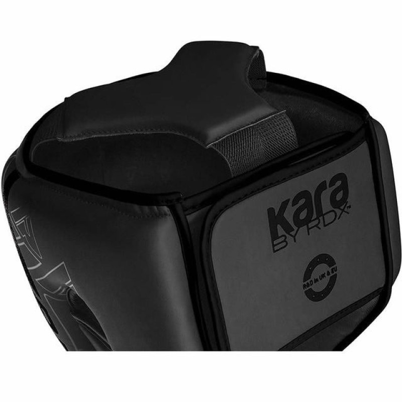 Боксерський шолом RDX F6 KARA Matte Black M
