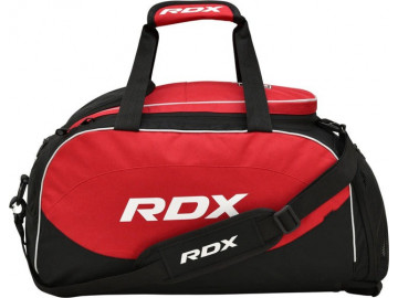 Спортивна сумка RDX R1 Duffel Bag with Backpack Straps Black/Red