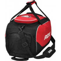 Спортивна сумка RDX R1 Duffel Bag with Backpack Straps Black/Red Спортивна сумка RDX R1 Duffel Bag with Backpack Straps Black/Red