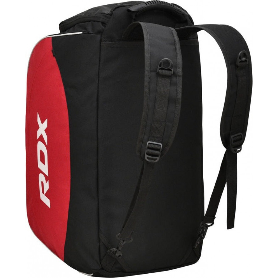 Спортивна сумка RDX R1 Duffel Bag with Backpack Straps Black/Red