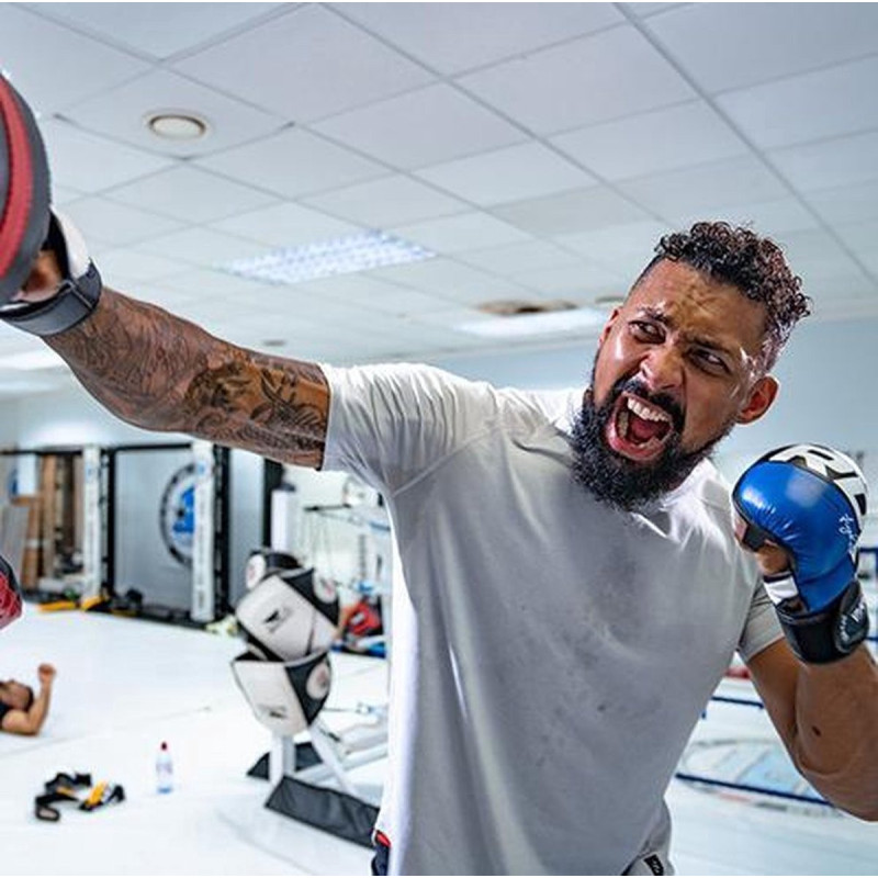 Рукавиці для ММА (Греплінгові рукавички) RDX T6 Plus Rex Blue L