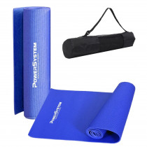 Килимок для йоги та фітнесу Power System PS-4014 PVC Fitness-Yoga Mat Blue (173x61x0.6) Килимок для йоги та фітнесу Power System PS-4014 PVC Fitness-Yoga Mat Blue (173x61x0.6)