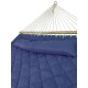 Двомісний гамак SOFT синій XXL 200x140 з планками WCG