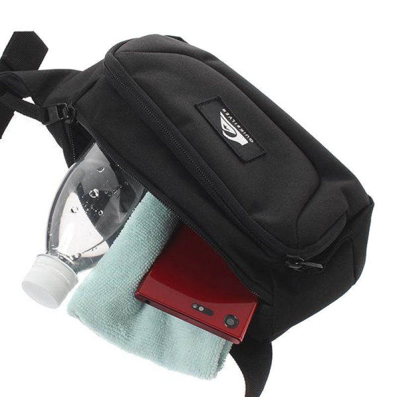 Поясна сумка, бананка Quiksilver Jungler || Waist Pack чорна