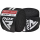 Бинты на колени RDX GYM KNEE WRAP R11 BLACK/WHITE, Длина 2 м, Хлопок, Полиэстер, Черно-белый