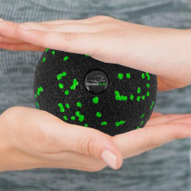 Масажний м'яч PowerPlay PP-4350 Epp Massage Ball (d8) Чорно/Зелений Масажний м'яч PowerPlay PP-4350 Epp Massage Ball (d8) Чорно/Зелений