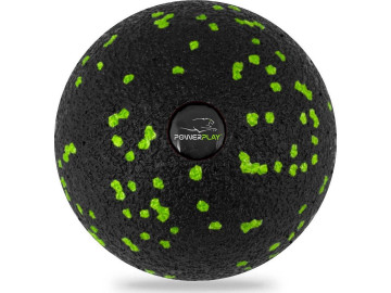 Масажний м'яч PowerPlay PP-4350 Epp Massage Ball (d8) Чорно/Зелений