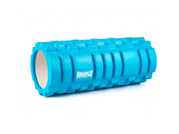 Масажний ролик (роллер) PowerPlay 4025 Massage Roller Синій (33x14см.)