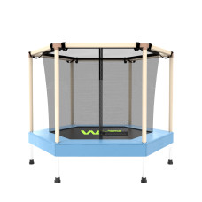 Батут манеж 173 см шестигранный с сеткой WCG Hexi M