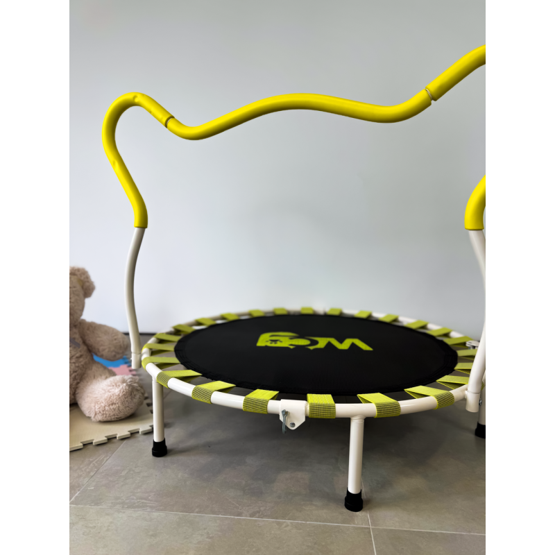 Детский Батут с ручкой WCG Koala ярко желтый
