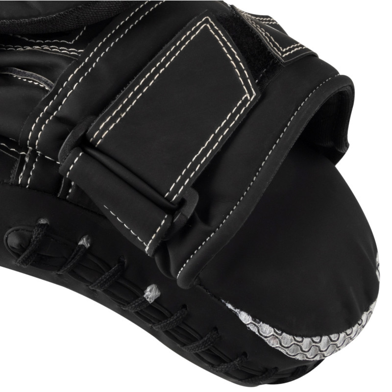 Лапи боксерські PowerPlay 3044 Pro Carbon Ultra Series Чорно-Білі PU [пара]