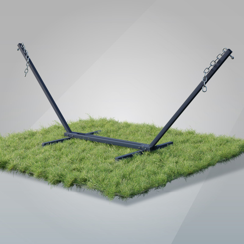 Стойка для гамака WCG Каркас для Гамака метал 50х50 графит