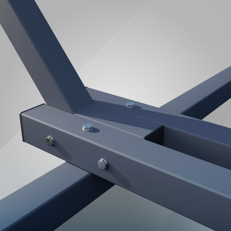 Стойка для гамака WCG Каркас для Гамака метал 50х50 графит