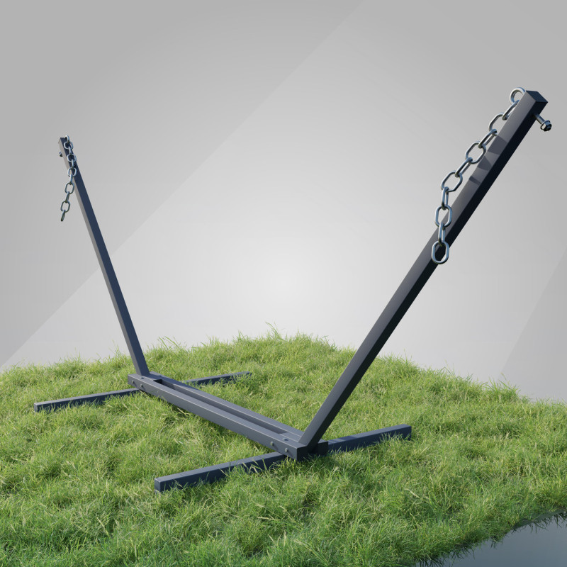 Стойка для гамака WCG Каркас для Гамака метал 50х50 графит