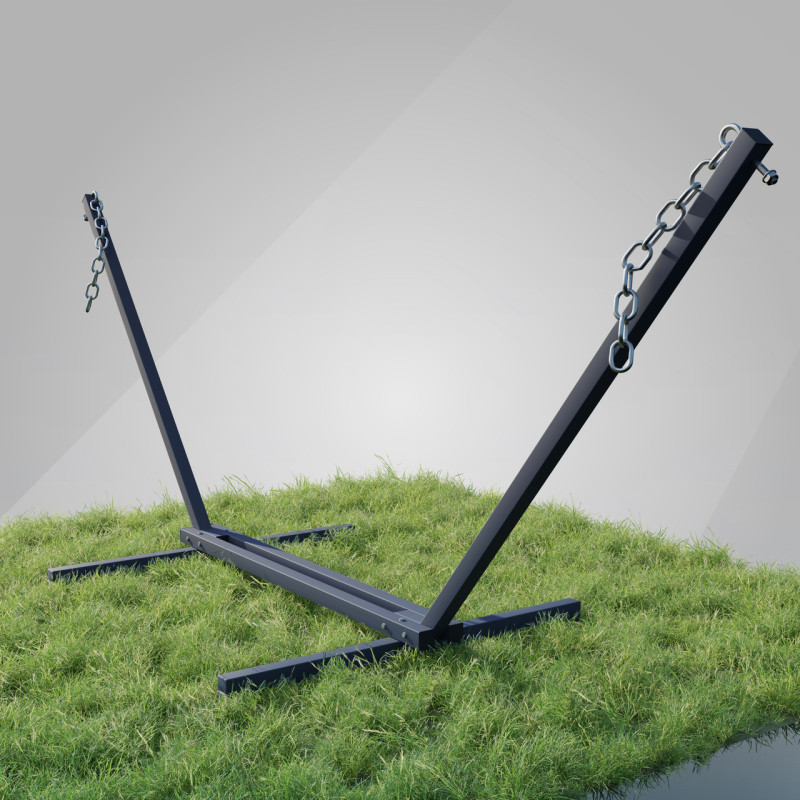 Стойка для гамака WCG Каркас для Гамака метал 50х50 графит