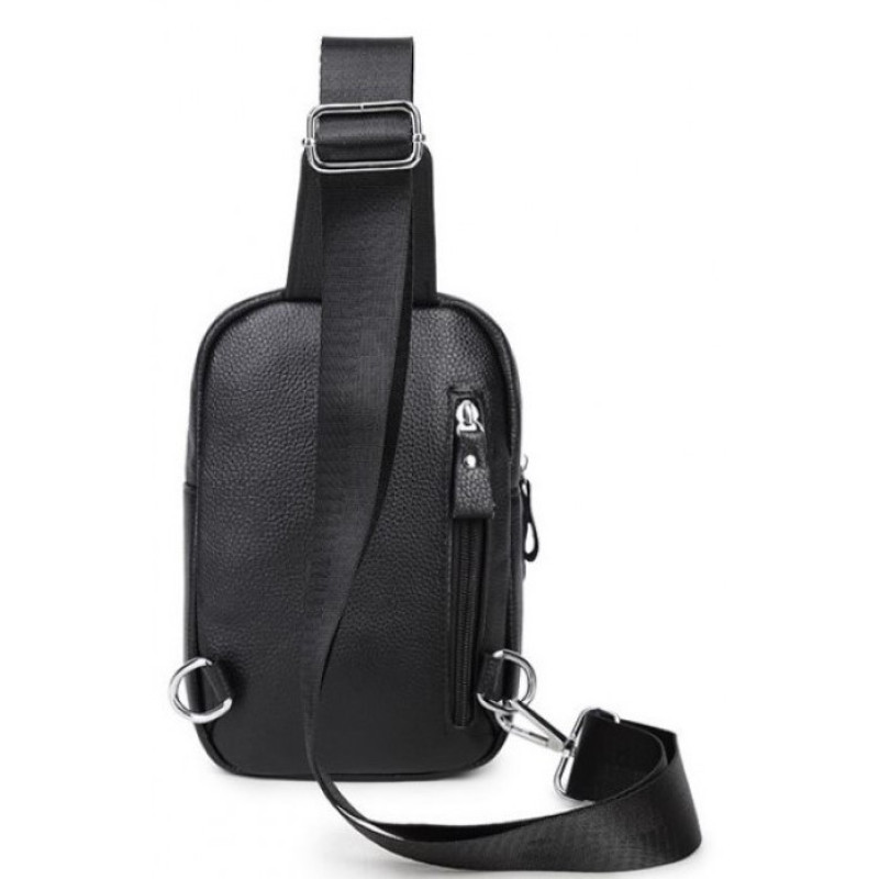 Мужская сумка-слинг Tiding Bag черная