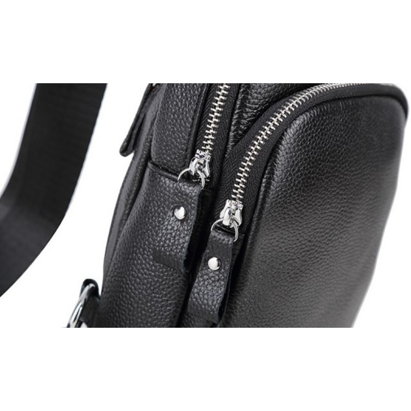 Мужская сумка-слинг Tiding Bag черная