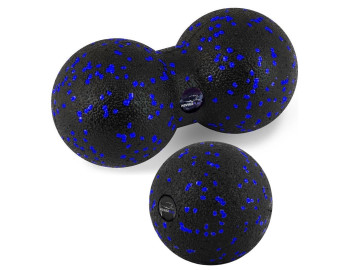 Набір м'ячів для масажу та йоги PowerPlay PP_4090 EPP (Комплект з 2 штук) Blue