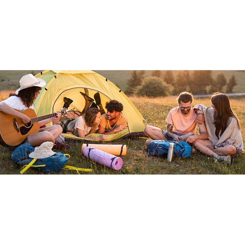 Розкладне ліжко шезлонг WCG CC-S11 + матрац і подушка