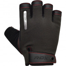 Рукавички для фітнесу RDX T2 Half Red XL Рукавички для фітнесу RDX T2 Half Red XL