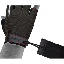 Рукавички для фітнесу RDX T2 Half Red XL Рукавички для фітнесу RDX T2 Half Red XL
