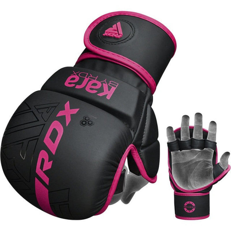Рукавиці для ММА F6 MATTE PINK PLUS-M/L