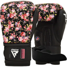 Боксерские перчатки RDX FL-5 BLACK-8 унций (накладки в комплекте)