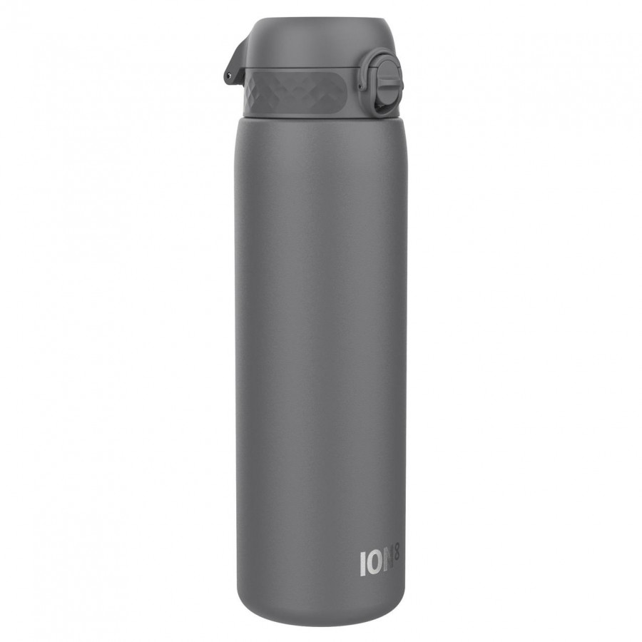 Пляшка для води металева ION8 1200 мл. Stainless Steel , Grey
