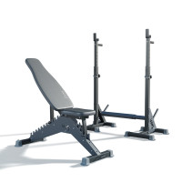 Регульована лава WCG Blade + Стійки під штангу Bugai