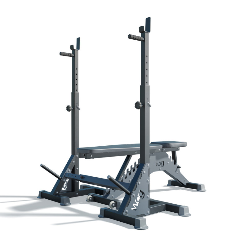 Регульована лава WCG Blade + Стійки під штангу Bugai