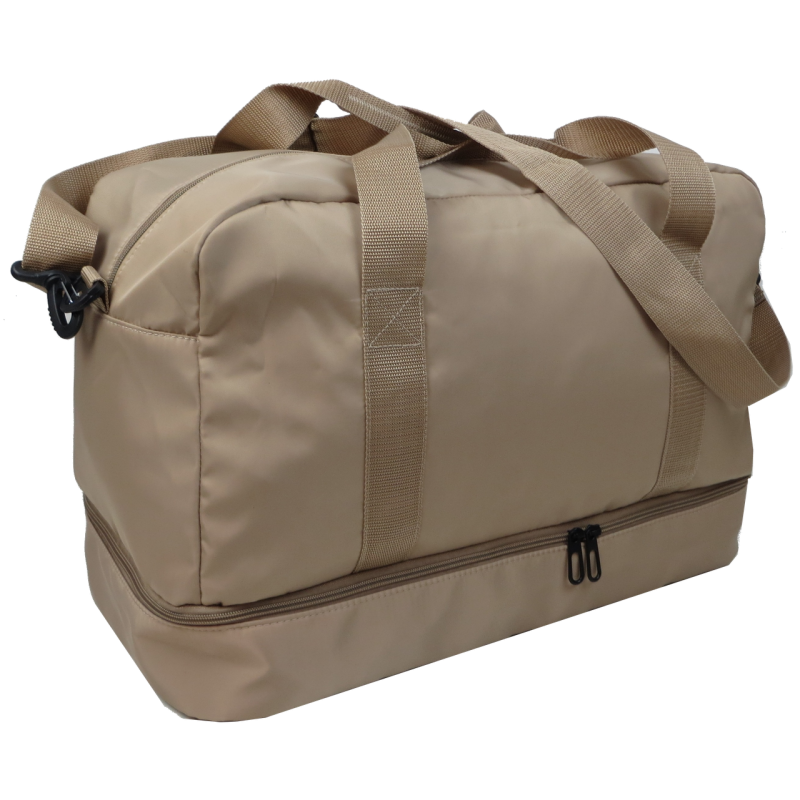 Дорожная сумка с отделом для обуви 40L Wallaby бежевый