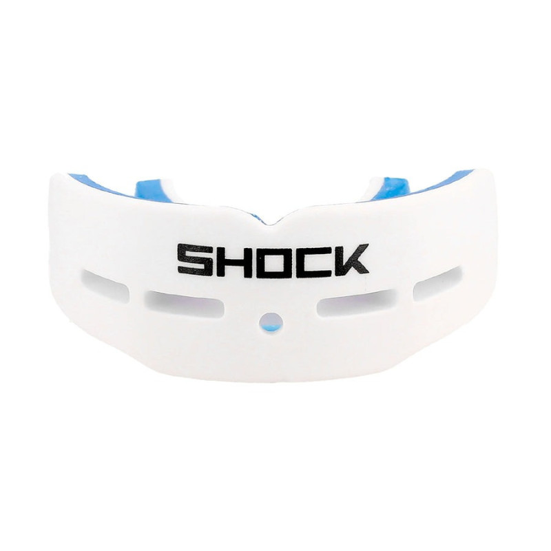 Капа Shock Doctor Nano Double доросла, на верхні та нижні зуби (вік 11+.) White (art. 6702-WH-AD)