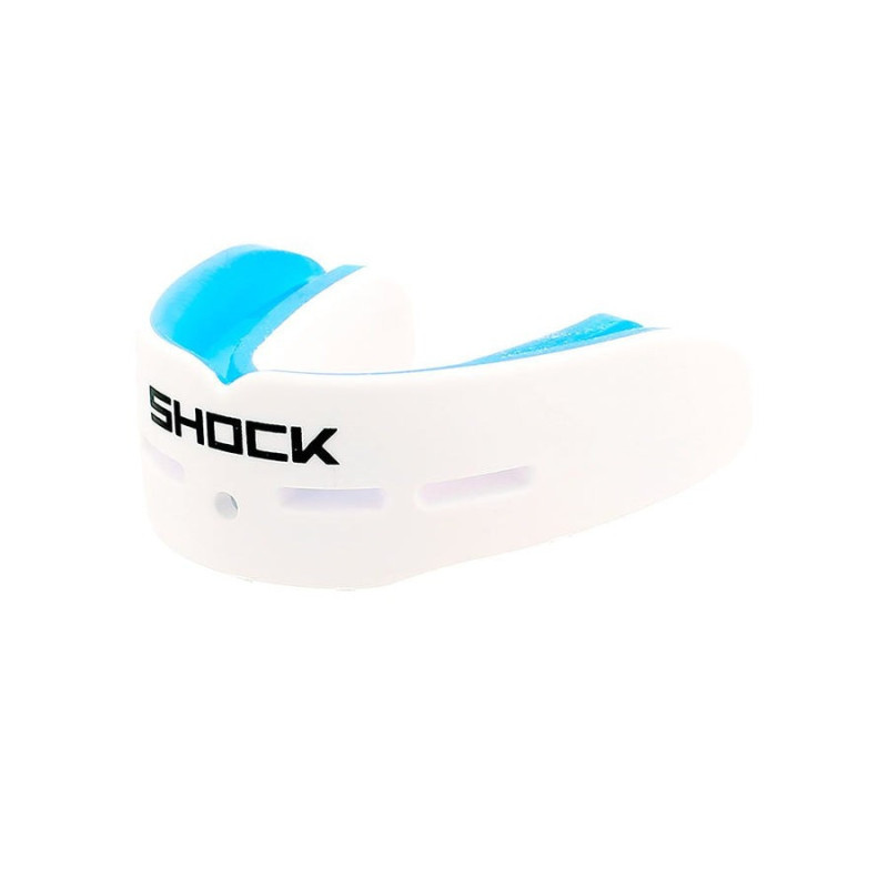 Капа Shock Doctor Nano Double доросла, на верхні та нижні зуби (вік 11+.) White (art. 6702-WH-AD)