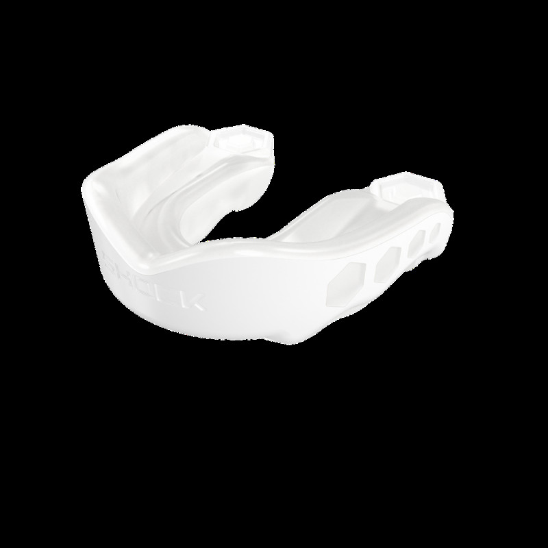 Капа Shock Doctor Gel Max, Дитяча (вік до 10 років) White, Посадка: Формується під прикус, Термополімер, Білий